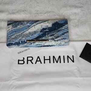 BNWT Brahmin Ady Splash Melbourne Leather Wallet Bi-Fold - FREE SHIPPING!